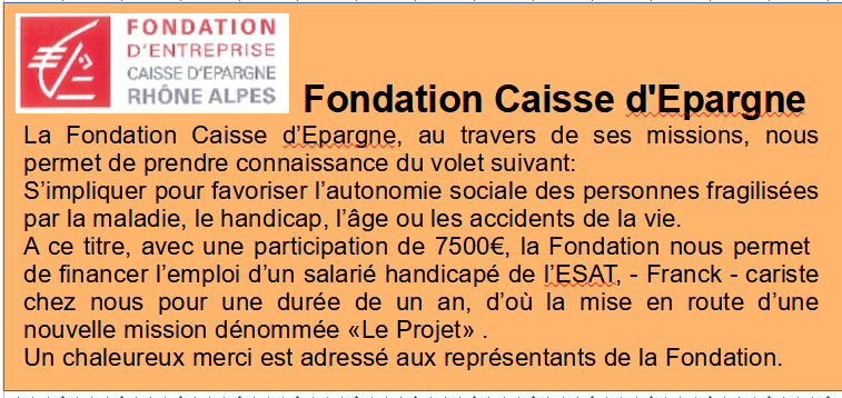 Fondation CE