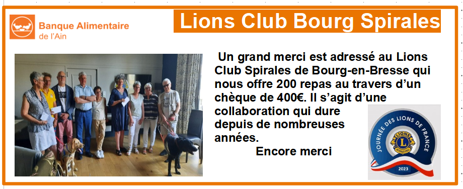 Lions Bourg Spirales